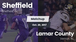 Matchup: Sheffield High vs. Lamar County  2017