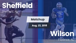 Matchup: Sheffield High vs. Wilson  2018