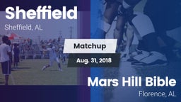 Matchup: Sheffield High vs. Mars Hill Bible  2018