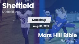 Matchup: Sheffield High vs. Mars Hill Bible  2019