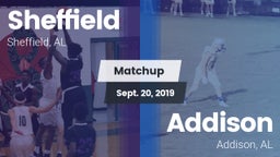 Matchup: Sheffield High vs. Addison  2019