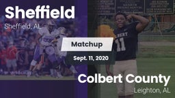 Matchup: Sheffield High vs. Colbert County  2020