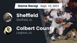 Recap: Sheffield  vs. Colbert County  2021