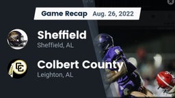 Recap: Sheffield  vs. Colbert County  2022
