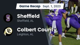 Recap: Sheffield  vs. Colbert County  2023