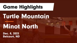 Turtle Mountain  vs Minot North  Game Highlights - Dec. 8, 2023