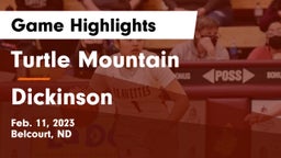 Turtle Mountain  vs Dickinson  Game Highlights - Feb. 11, 2023