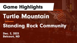Turtle Mountain  vs Standing Rock Community  Game Highlights - Dec. 2, 2023