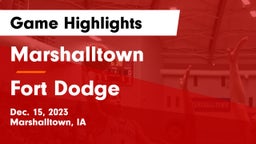 Marshalltown  vs Fort Dodge  Game Highlights - Dec. 15, 2023
