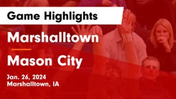 Marshalltown  vs Mason City  Game Highlights - Jan. 26, 2024