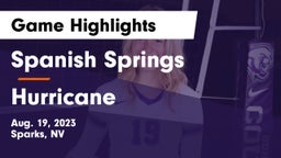 Spanish Springs  vs Hurricane Game Highlights - Aug. 19, 2023