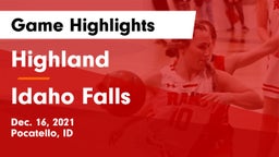 Highland  vs Idaho Falls  Game Highlights - Dec. 16, 2021