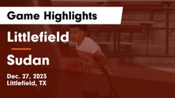 Littlefield  vs Sudan  Game Highlights - Dec. 27, 2023