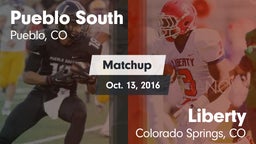 Matchup: Pueblo South High vs. Liberty  2016