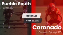 Matchup: Pueblo South High vs. Coronado  2017