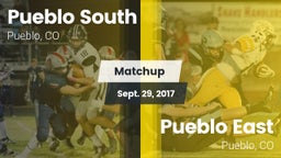 Matchup: Pueblo South High vs. Pueblo East  2017