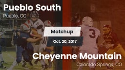Matchup: Pueblo South High vs. Cheyenne Mountain  2017