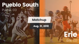 Matchup: Pueblo South High vs. Erie  2018