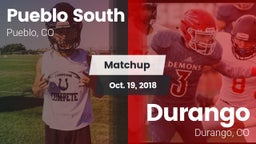 Matchup: Pueblo South High vs. Durango  2018