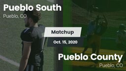 Matchup: Pueblo South High vs. Pueblo County  2020