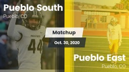 Matchup: Pueblo South High vs. Pueblo East  2020