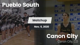 Matchup: Pueblo South High vs. Canon City  2020