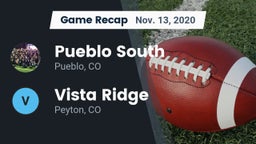 Recap: Pueblo South  vs. Vista Ridge  2020
