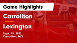 Carrollton  vs Lexington  Game Highlights - Sept. 29, 2022