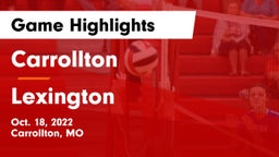 Carrollton  vs Lexington  Game Highlights - Oct. 18, 2022