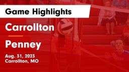 Carrollton  vs Penney  Game Highlights - Aug. 31, 2023