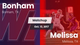 Matchup: Bonham  vs. Melissa  2017