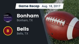 Recap: Bonham  vs. Bells  2017