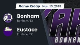 Recap: Bonham  vs. Eustace  2018
