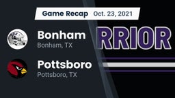Recap: Bonham  vs. Pottsboro  2021