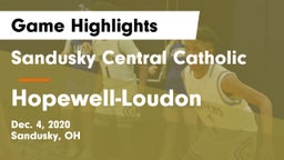 Sandusky Central Catholic vs Hopewell-Loudon  Game Highlights - Dec. 4, 2020