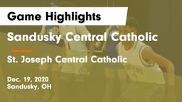 Sandusky Central Catholic vs St. Joseph Central Catholic  Game Highlights - Dec. 19, 2020