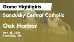 Sandusky Central Catholic vs Oak Harbor  Game Highlights - Dec. 28, 2020