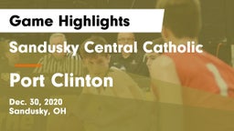 Sandusky Central Catholic vs Port Clinton  Game Highlights - Dec. 30, 2020