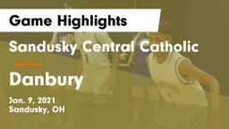 Sandusky Central Catholic vs Danbury  Game Highlights - Jan. 9, 2021