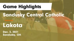 Sandusky Central Catholic vs Lakota Game Highlights - Dec. 3, 2021