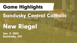 Sandusky Central Catholic vs New Riegel  Game Highlights - Jan. 9, 2024