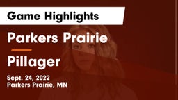 Parkers Prairie  vs Pillager  Game Highlights - Sept. 24, 2022