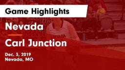 Nevada  vs Carl Junction  Game Highlights - Dec. 3, 2019