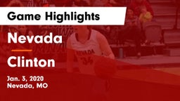 Nevada  vs Clinton  Game Highlights - Jan. 3, 2020