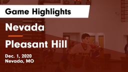 Nevada  vs Pleasant Hill  Game Highlights - Dec. 1, 2020