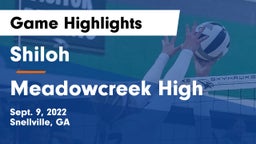 Shiloh  vs Meadowcreek High Game Highlights - Sept. 9, 2022