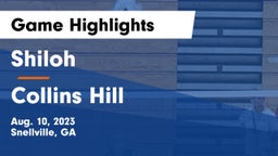 Shiloh  vs Collins Hill  Game Highlights - Aug. 10, 2023
