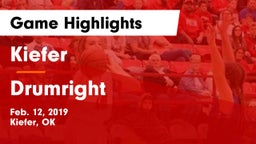 Kiefer  vs Drumright Game Highlights - Feb. 12, 2019
