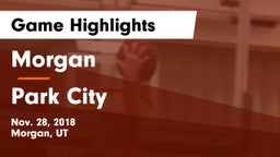 Morgan  vs Park City  Game Highlights - Nov. 28, 2018