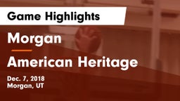 Morgan  vs American Heritage Game Highlights - Dec. 7, 2018